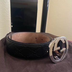 Gucci belt unisex